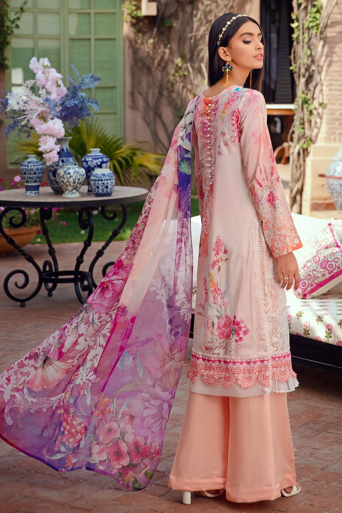 2891-ORNATE DIGITAL PRINTED LAWN UNSTITCHED
