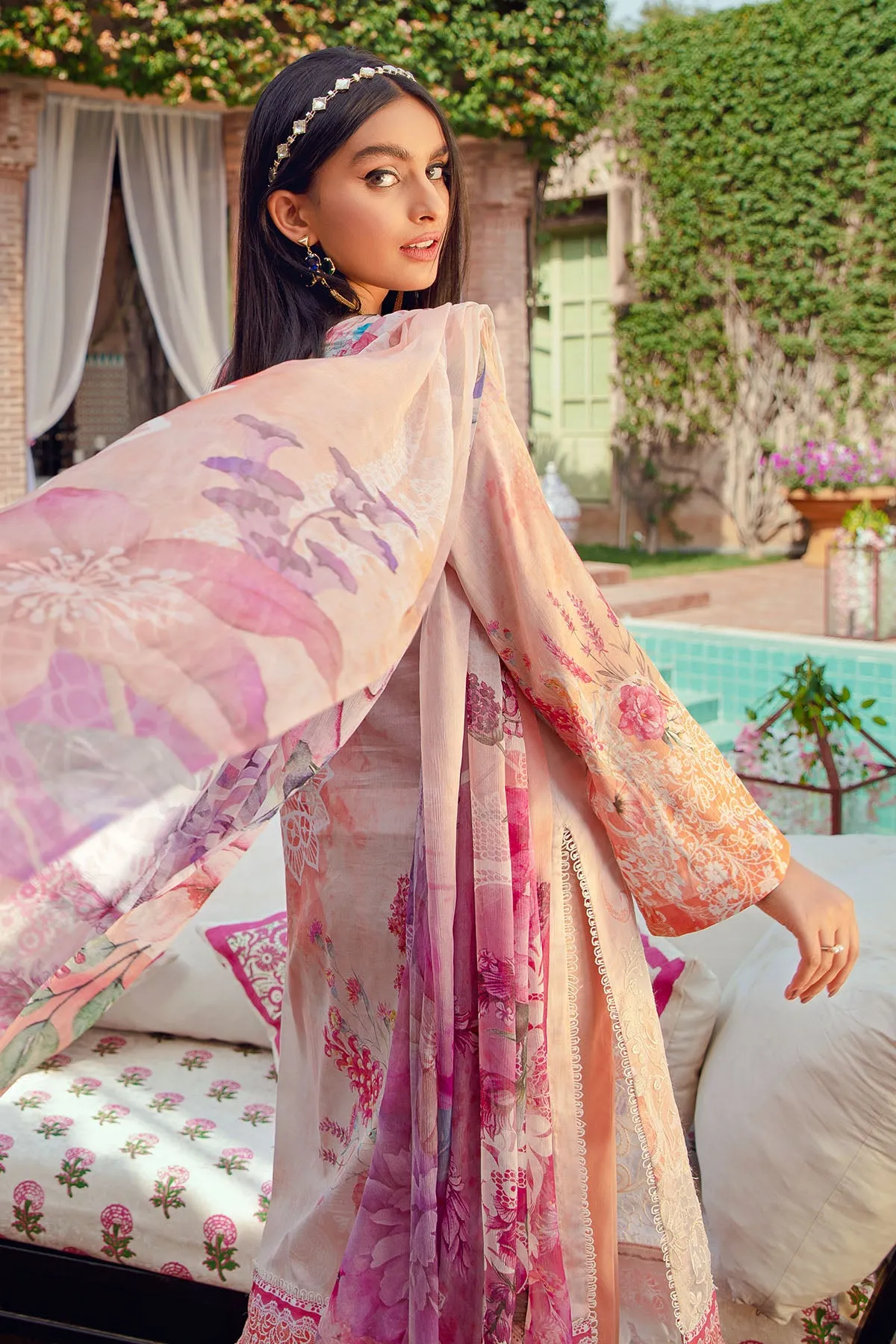 2891-ORNATE DIGITAL PRINTED LAWN UNSTITCHED
