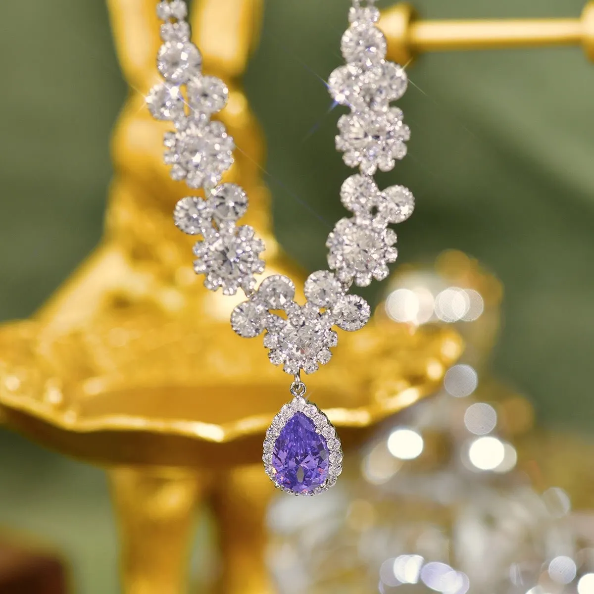 Amethyst Princess Necklace