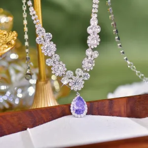Amethyst Princess Necklace