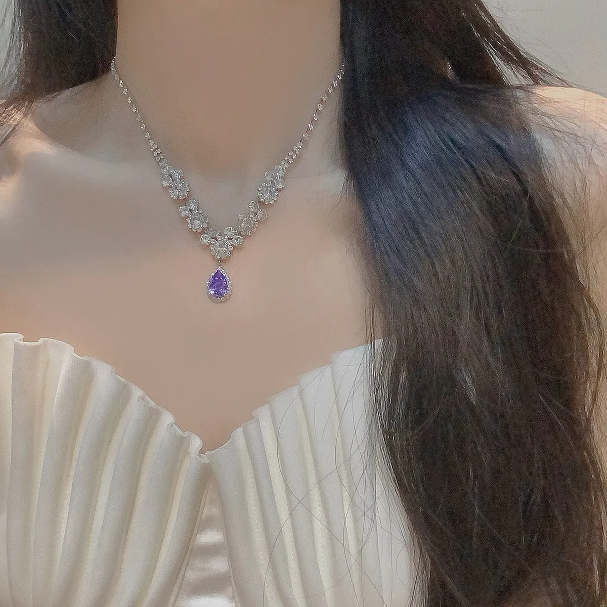 Amethyst Princess Necklace