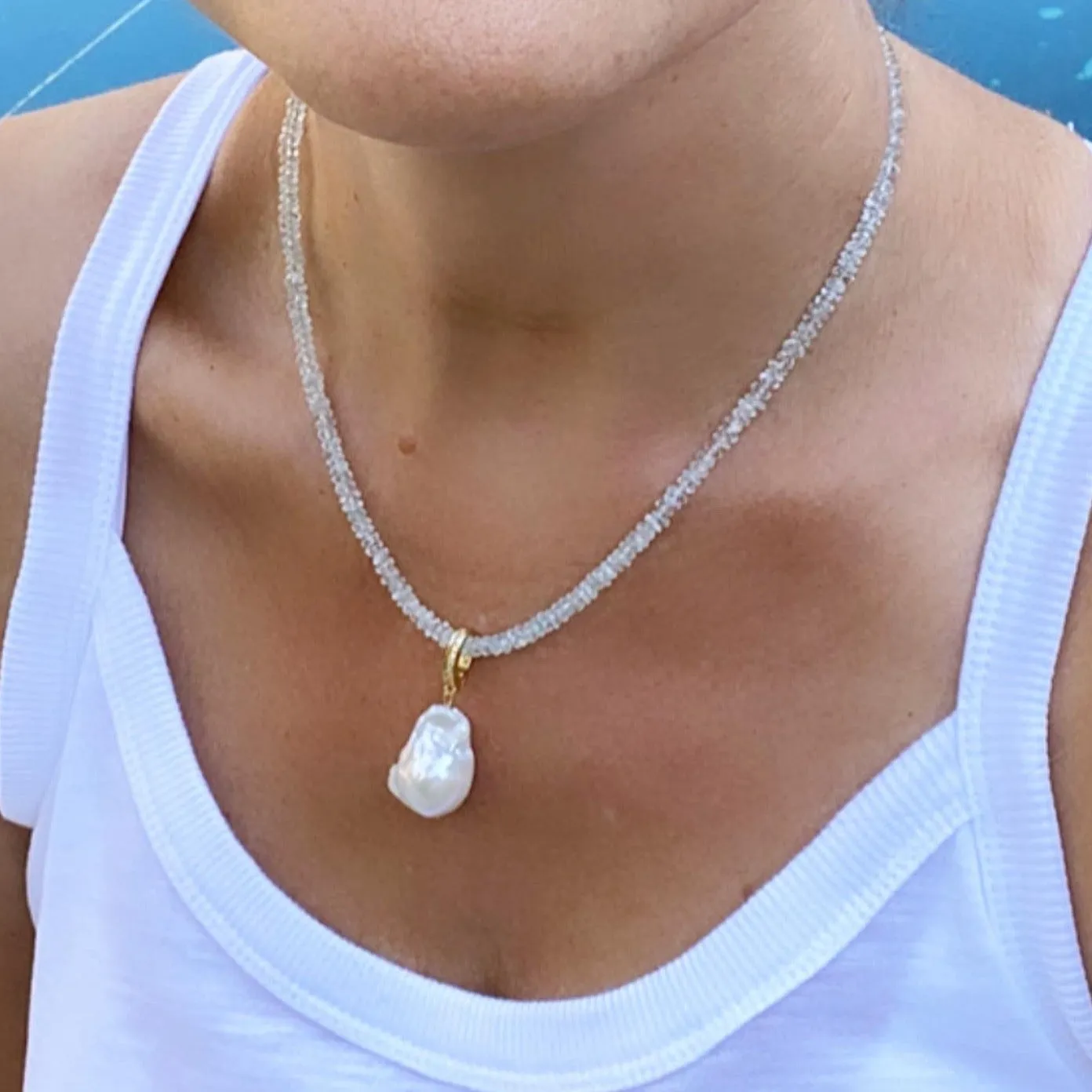 Aquamarine Choker