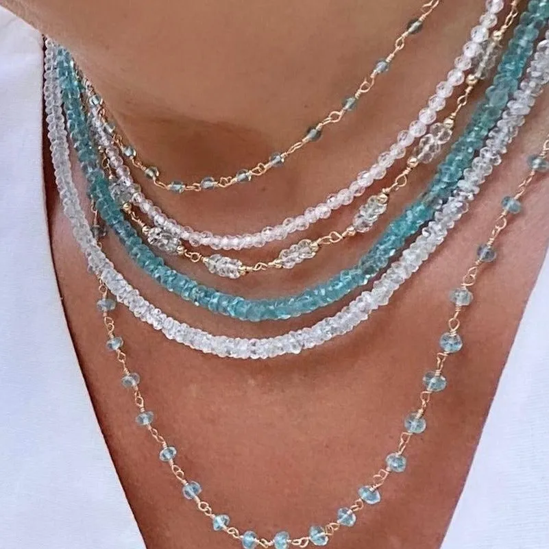 Aquamarine Choker