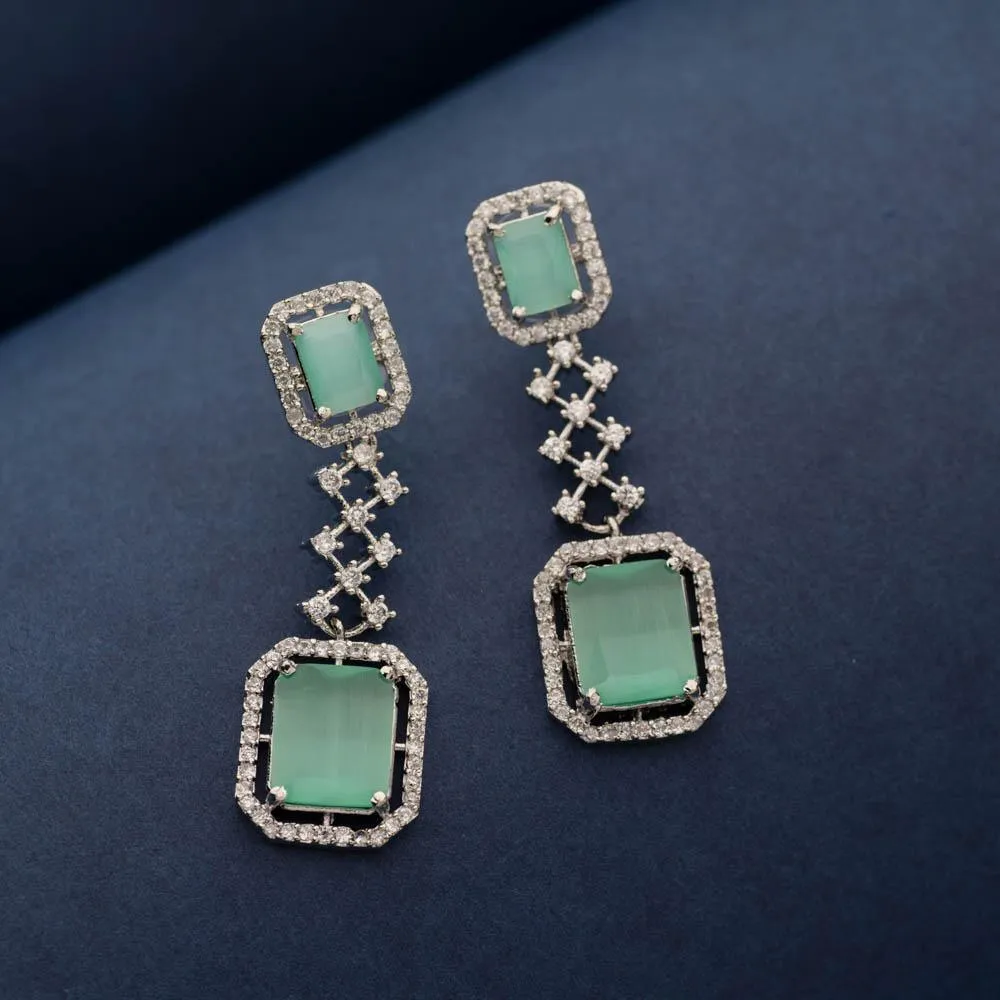 Aquamarine Necklace Set
