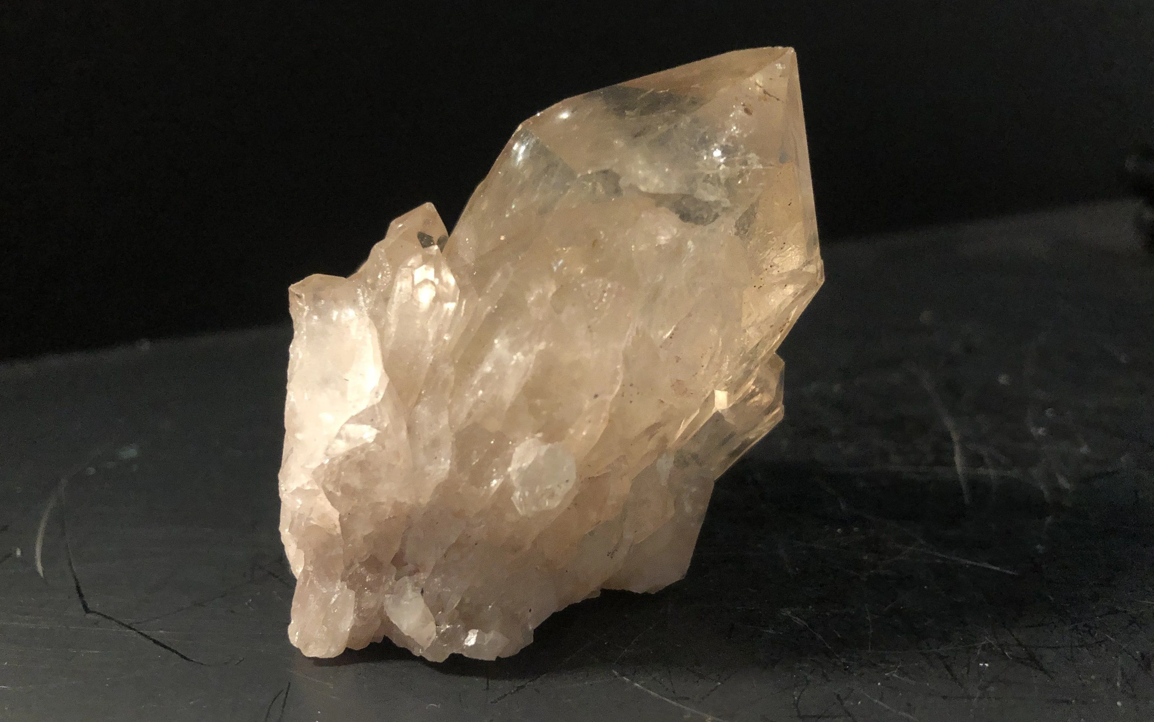 Cascading Citrine Point 7 - Congo Citrine 