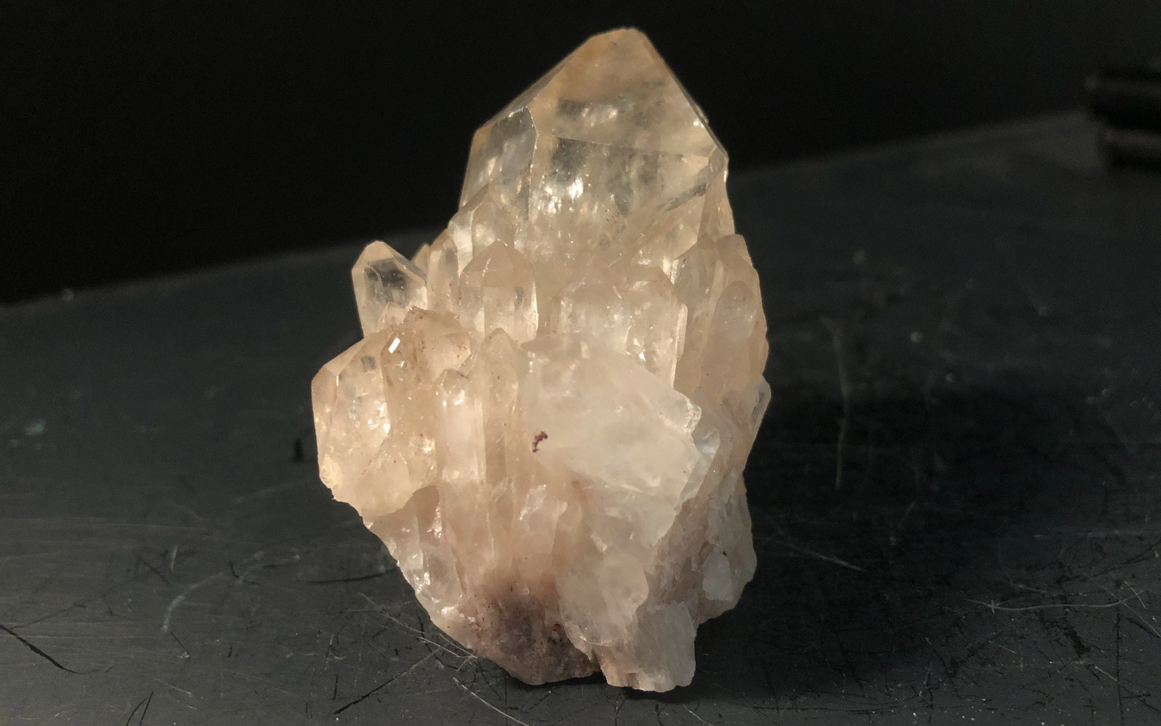 Cascading Citrine Point 7 - Congo Citrine 