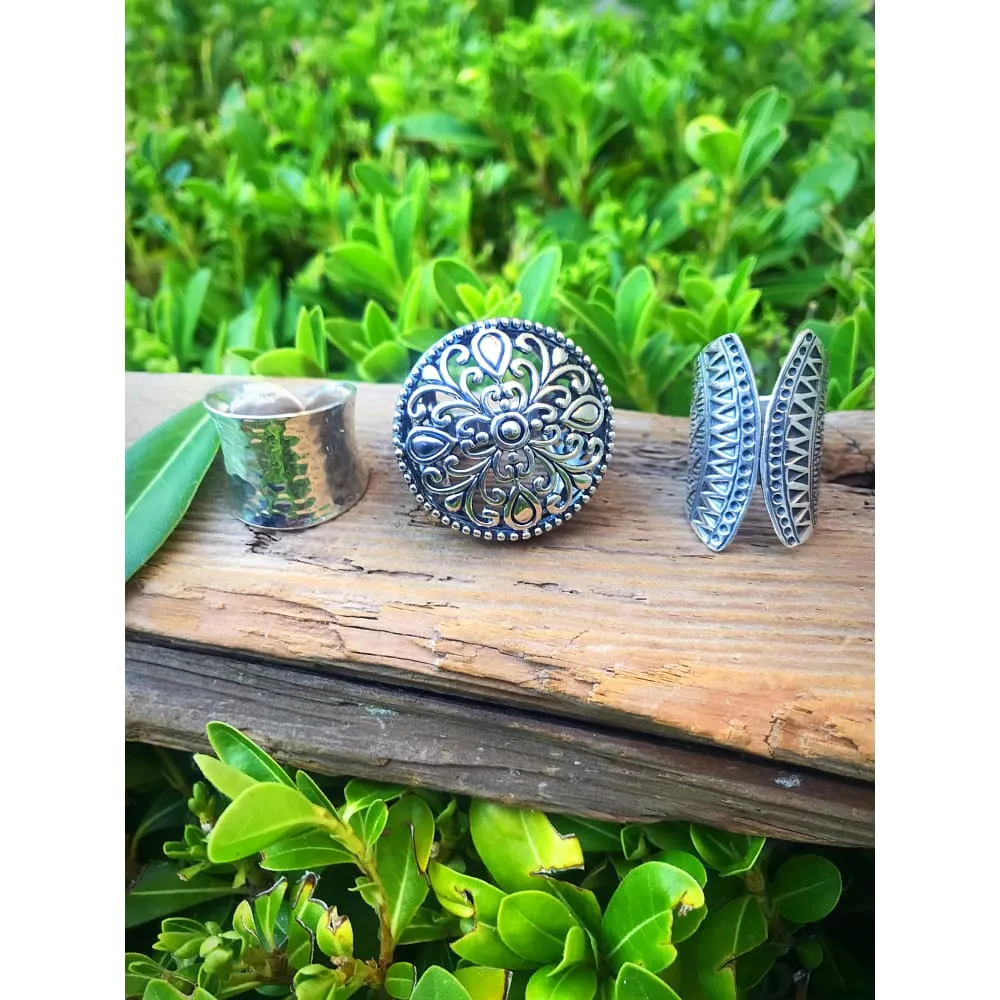 GRAND FLORAL RING