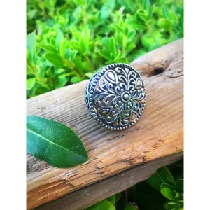 GRAND FLORAL RING