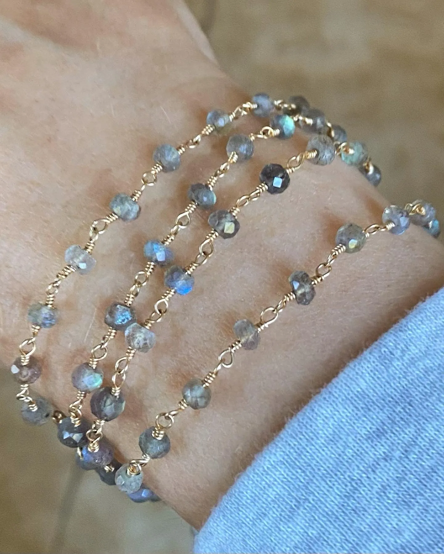 Labradorite Necklace - Aura