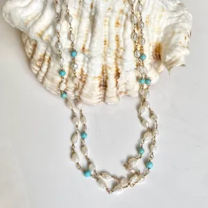 Long Pearl Necklace - Alyah