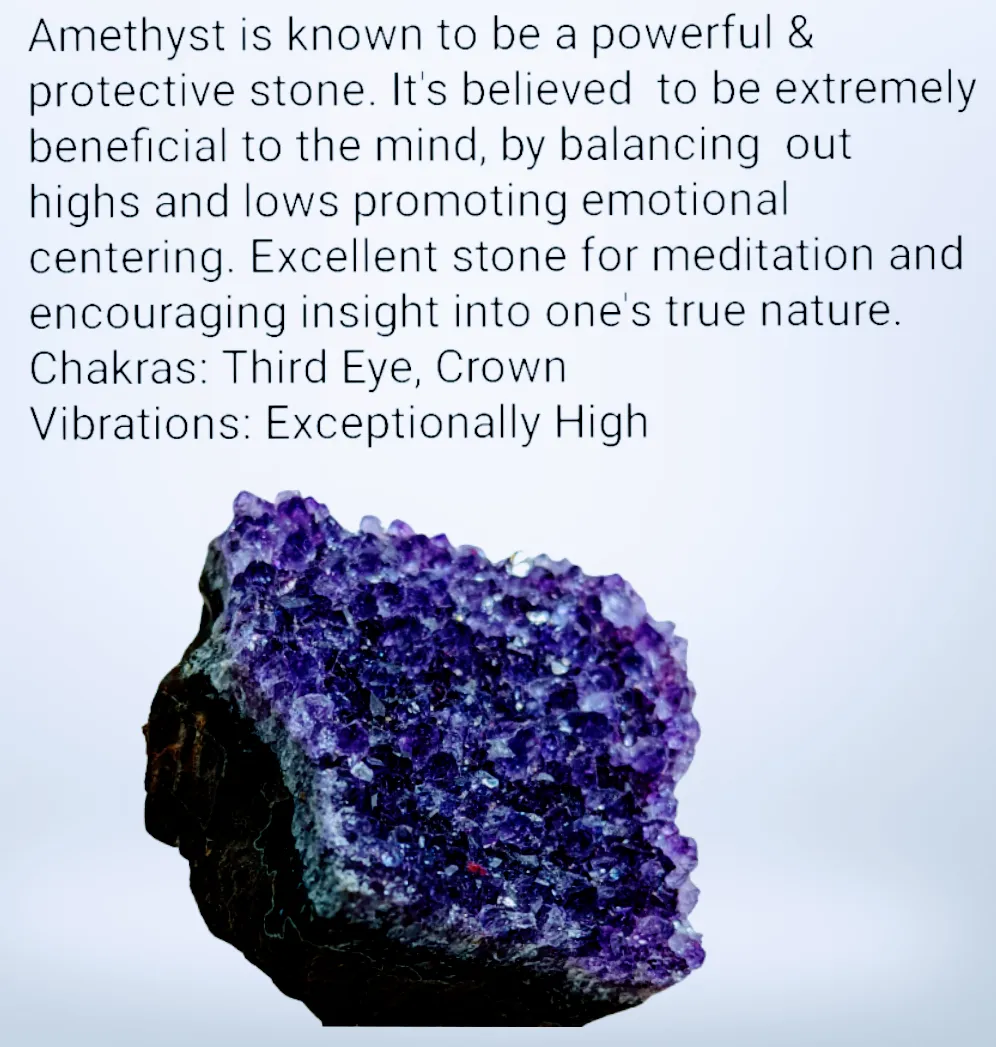 Owl with Amethyst, Necklace