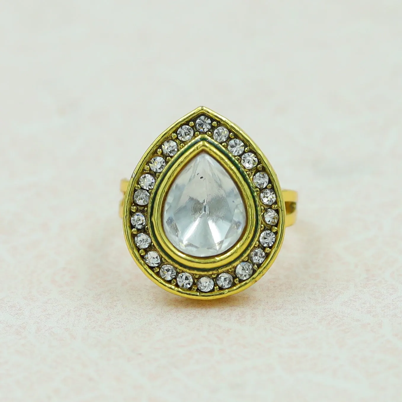 Polki Cocktail Ring 13613-21