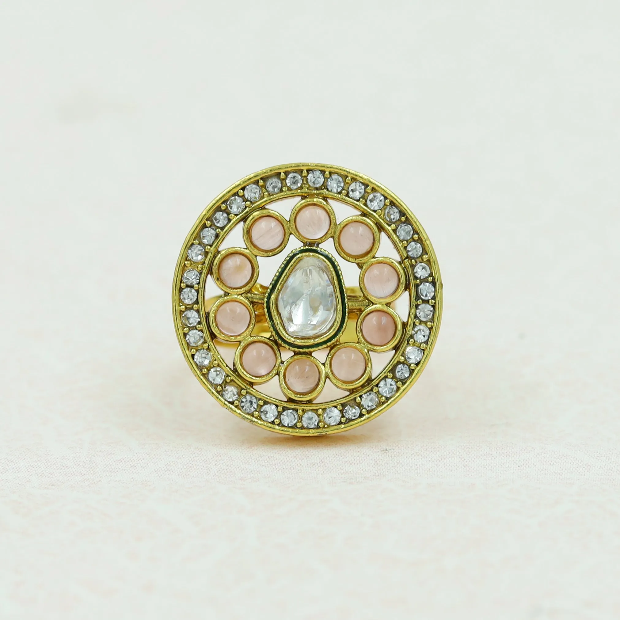 Polki Cocktail Ring 13614-21