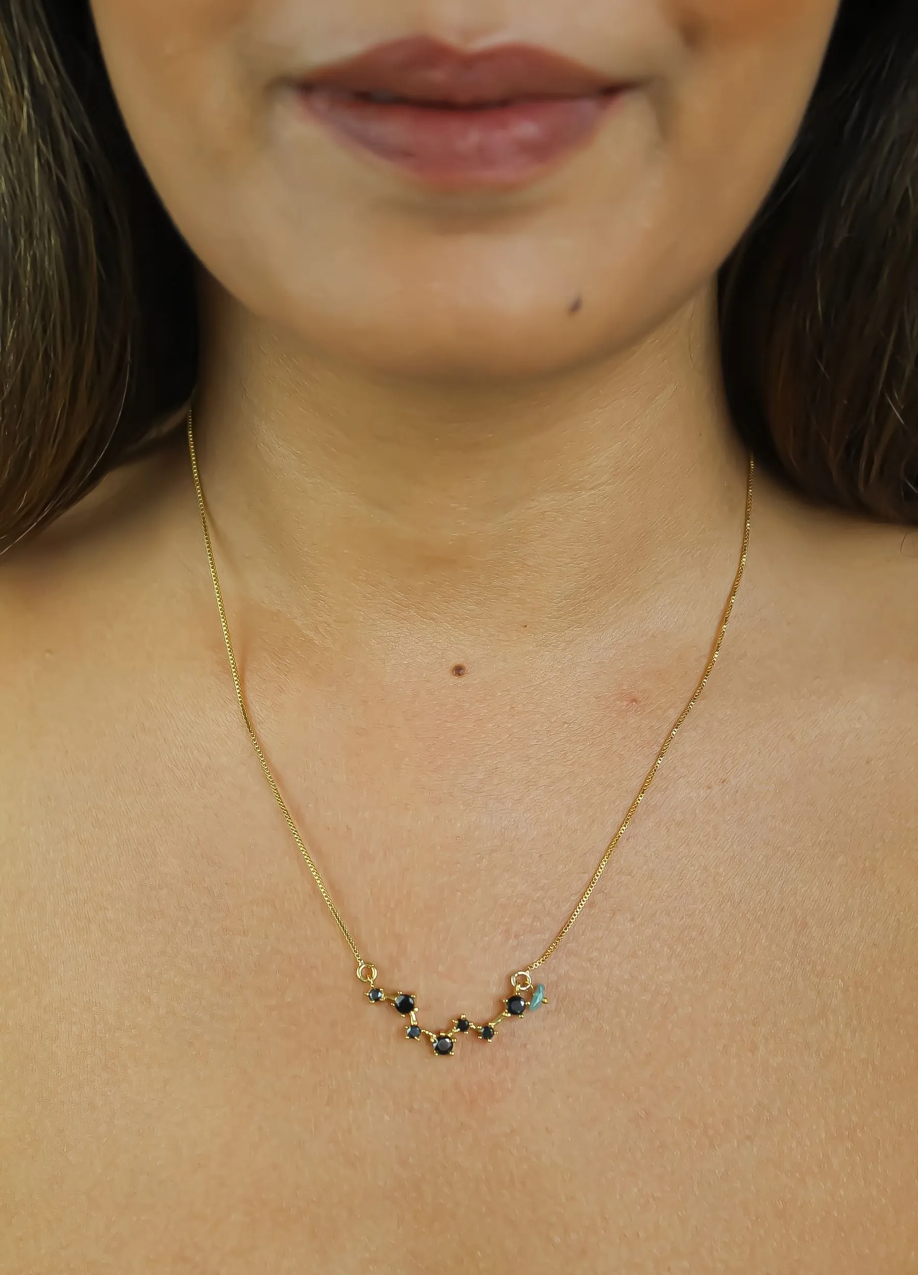 Star Scorpio Zodiac Necklace