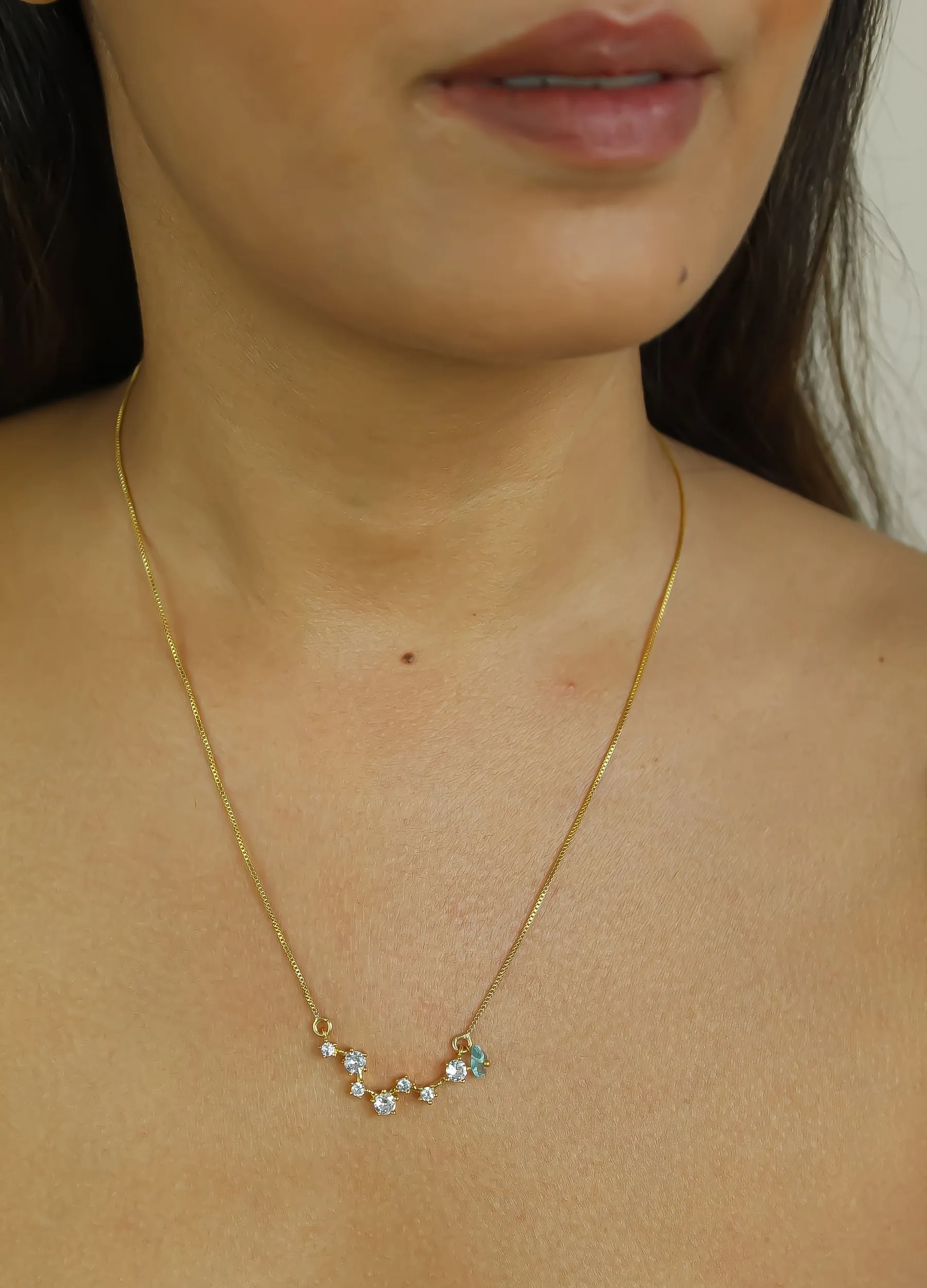 Star Scorpio Zodiac Necklace