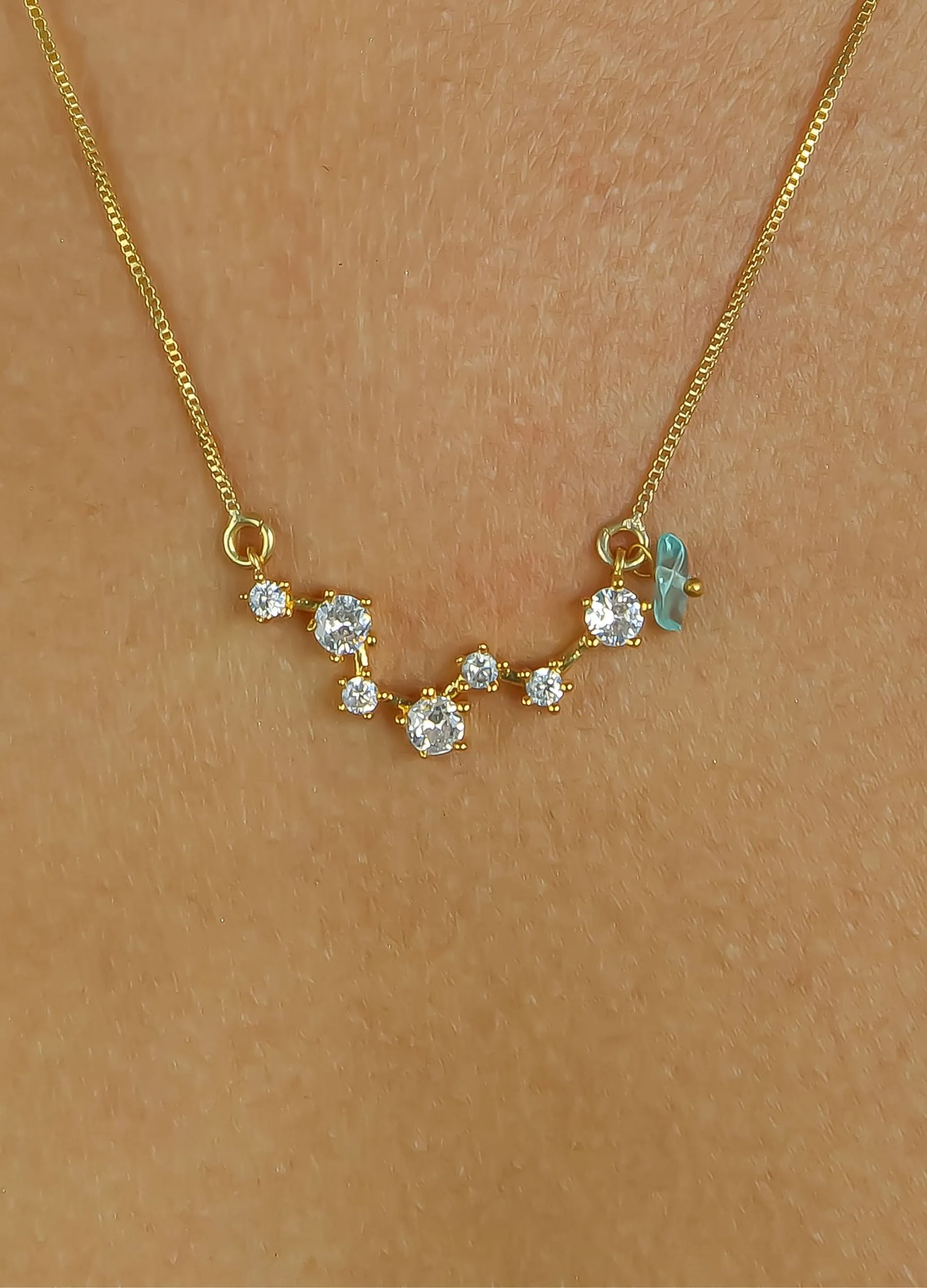 Star Scorpio Zodiac Necklace