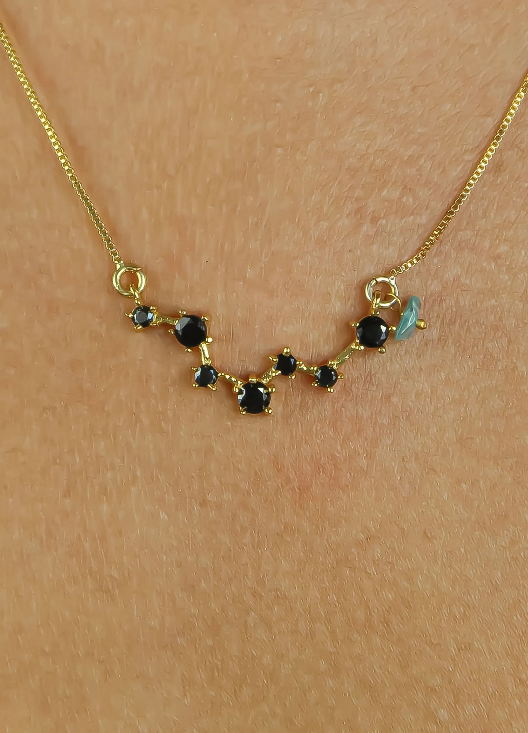 Star Scorpio Zodiac Necklace