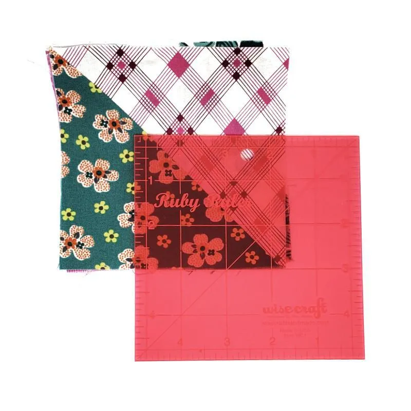 Tools - Ruby Ruler for Quilters by Wise Craft