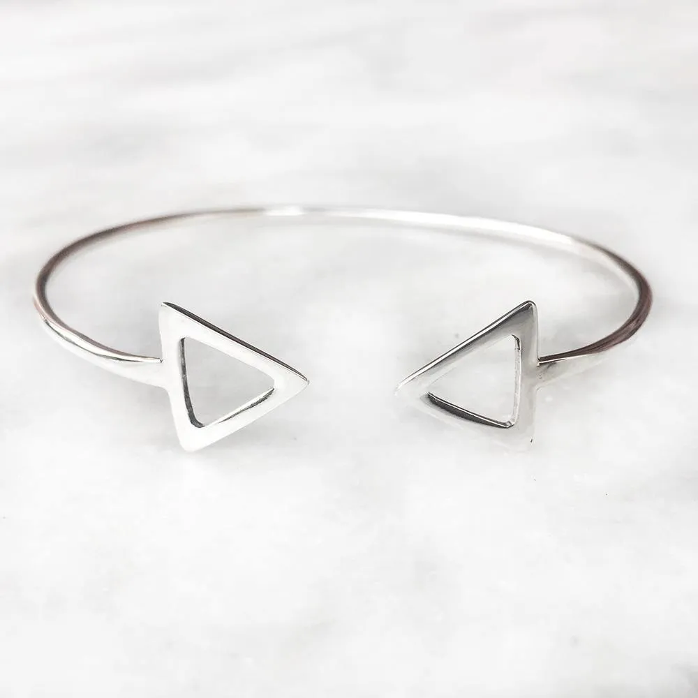 Triangle Silver Kada