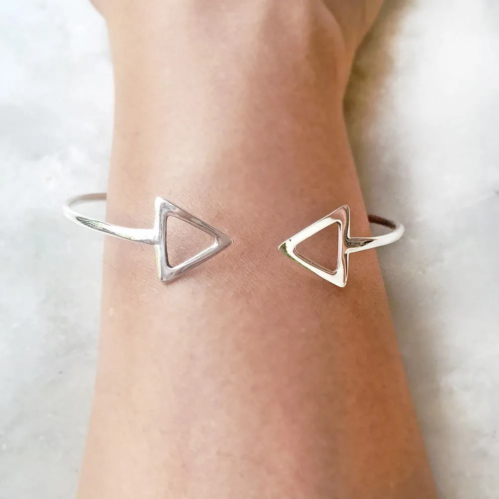 Triangle Silver Kada