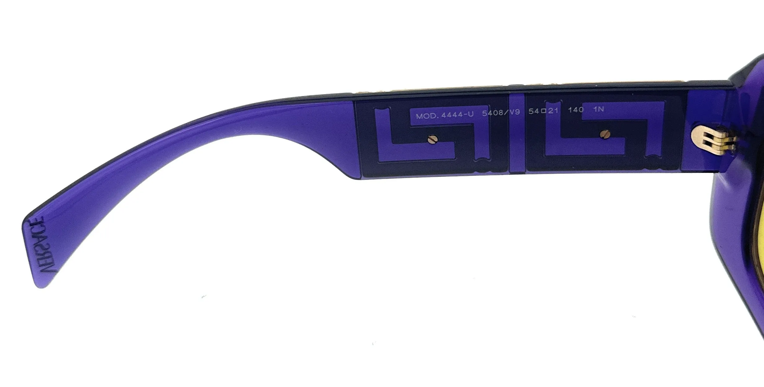 Versace 0VE4444U 5408V9 Violet Rectangle Sunglasses