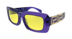 Versace 0VE4444U 5408V9 Violet Rectangle Sunglasses